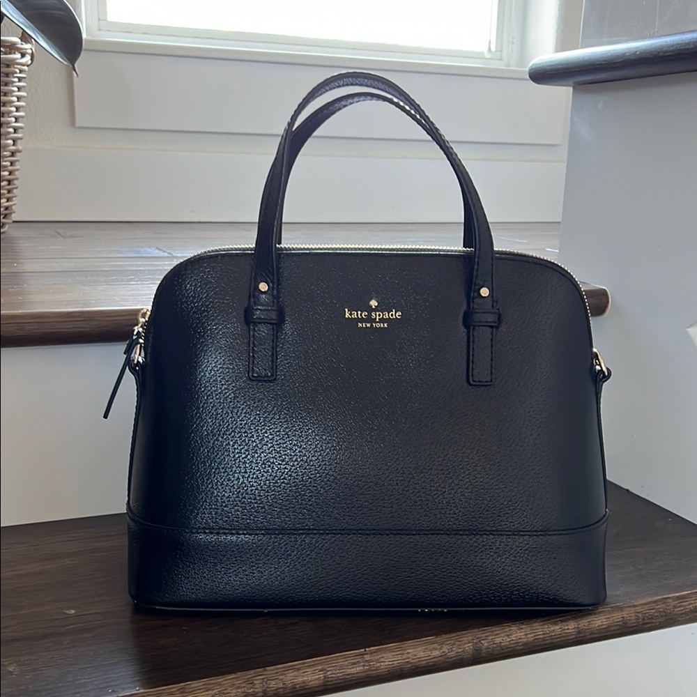 Kate Spade Black Leather Handbag